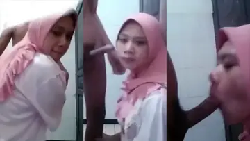 Bokep Jilbab Pink Nyepong Kontol Panjang Hot poster